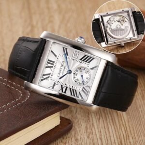 Replica Cartier Tank 904l Stainless Steel Automatic Mechanical Watch 34mm×44mm