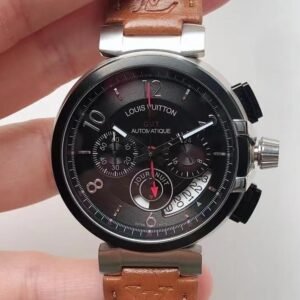 Replica LOUIS VUITTON LV 904l Stainless Steel Quartz Watch 43MM