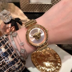 Replica Versace 904l Stainless Steel Quartz Watch 37MM