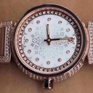 Replica LOUIS VUITTON LV 904l Stainless Steel Quartz Watch 33MM