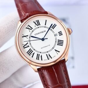 Replica Cartier 904l Stainless Steel Quartz Watch 40MM