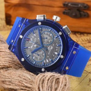 Replica Hublot 904l Stainless Steel Quartzl Watch 45MM