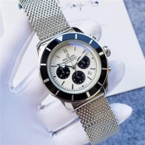 Replica BREITLING 904l Stainless Steel Quartz Watch 46MM