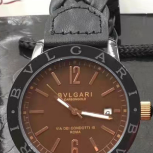 Replica BVLGARI 904l Stainless Steel Automatic Machine Watch 40MM