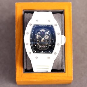 Replica Richard Mille Ceramics Shell Automatic Machine Watch 42MM
