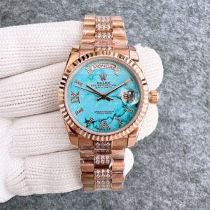 Replica Rolex DayDate 904l Stainless Steel Automatic Mechanical Watch 36mm