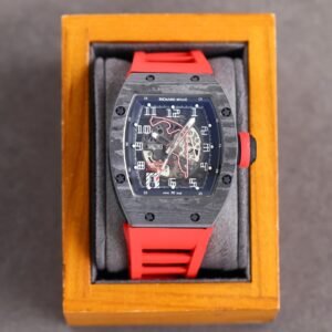 Replica Richard Mille Carbon Fiber Automatic Machine Watch 40MM