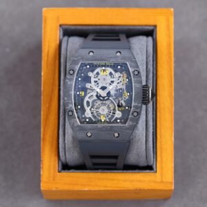 Replica Richard Mille Carbon Fiber Automatic Machine Watch 40MM