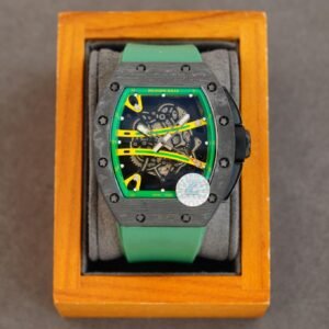 Replica Richard Mille Carbon Fiber Automatic Machine Watch 42MM