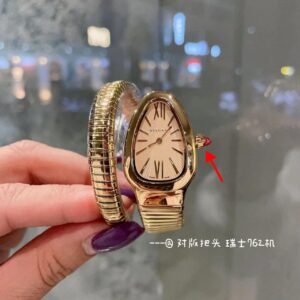 Replica BVLGARI 904l Stainless Steel Quartz Watch 35MM