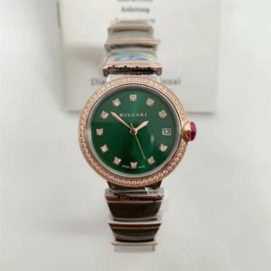 Replica BVLGARI 904l Stainless Steel Quartz Watch 33MM