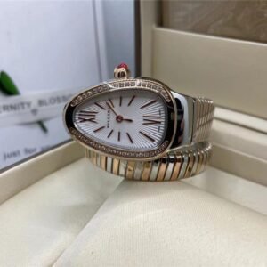 Replica BVLGARI 904l Stainless Steel Quartz Watch 35MM