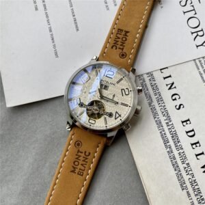 Replica Montblanc 904l Stainless Steel Automatic Machine Watch 43MM
