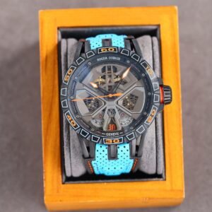 Replica Roger Dubuis 904l Stainless Steel Automatic Machine Watch 46MM