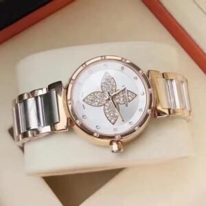 Replica LOUIS VUITTON LV 904l Stainless Steel Quartz Watch 33MM