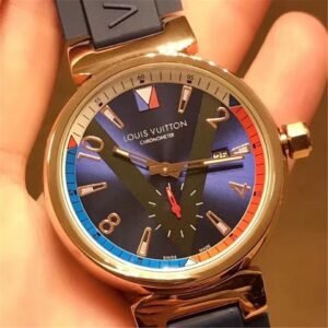 Replica LOUIS VUITTON LV 904l Stainless Steel Quartz Watch 41MM
