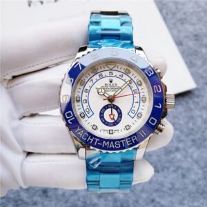 Replica Rolex Yacht Master 904l Stainless Steel Automatic Mechanical Watch 44mm