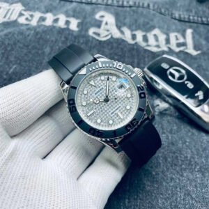 Replica Rolex Yacht Master 904l Stainless Steel Automatic Mechanical Watch 40mm