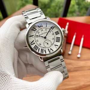Replica Cartier Ronde 904l Stainless Steel Automatic Mechanical Watch 40mm