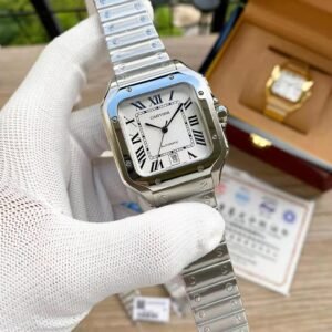 Replica Cartier Santos 904l Stainless Steel Automatic Mechanical Watch 34mm 38mm